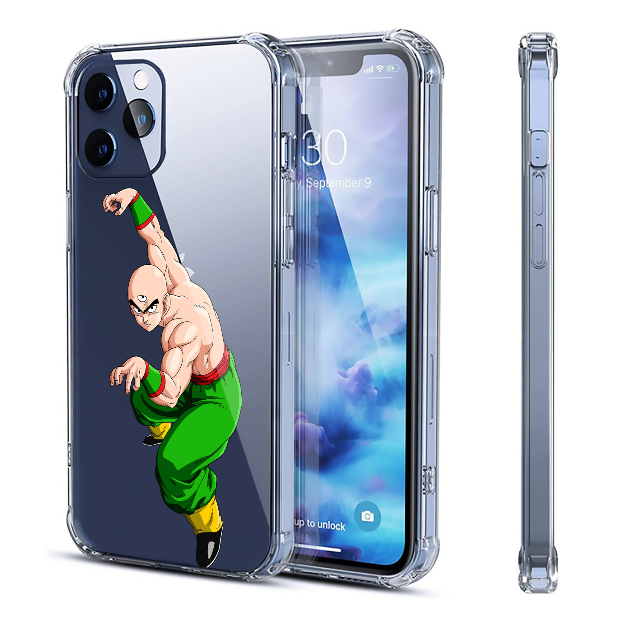 （画像用） ドラゴンボール DRAGON BALL 【iPhone 12シリーズ対応】透明スマホケース（クリアソフトケース）